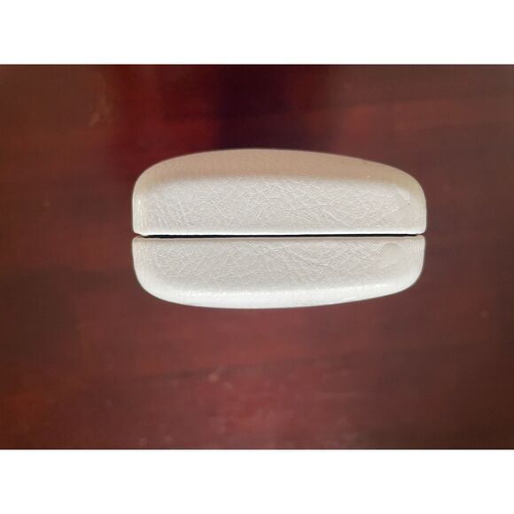 Versace White Hard Clamshell Eye Case With Cloth - Picture 5 of 14